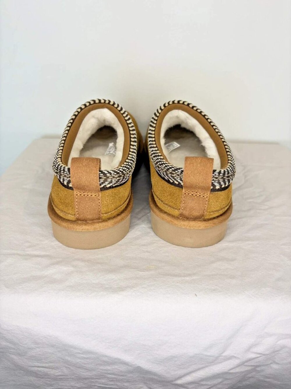 Koolaburra by Ugg Burree Slippers Women's Sz 8 Suede Faux Fur Lining Brown - Picture 9 of 11